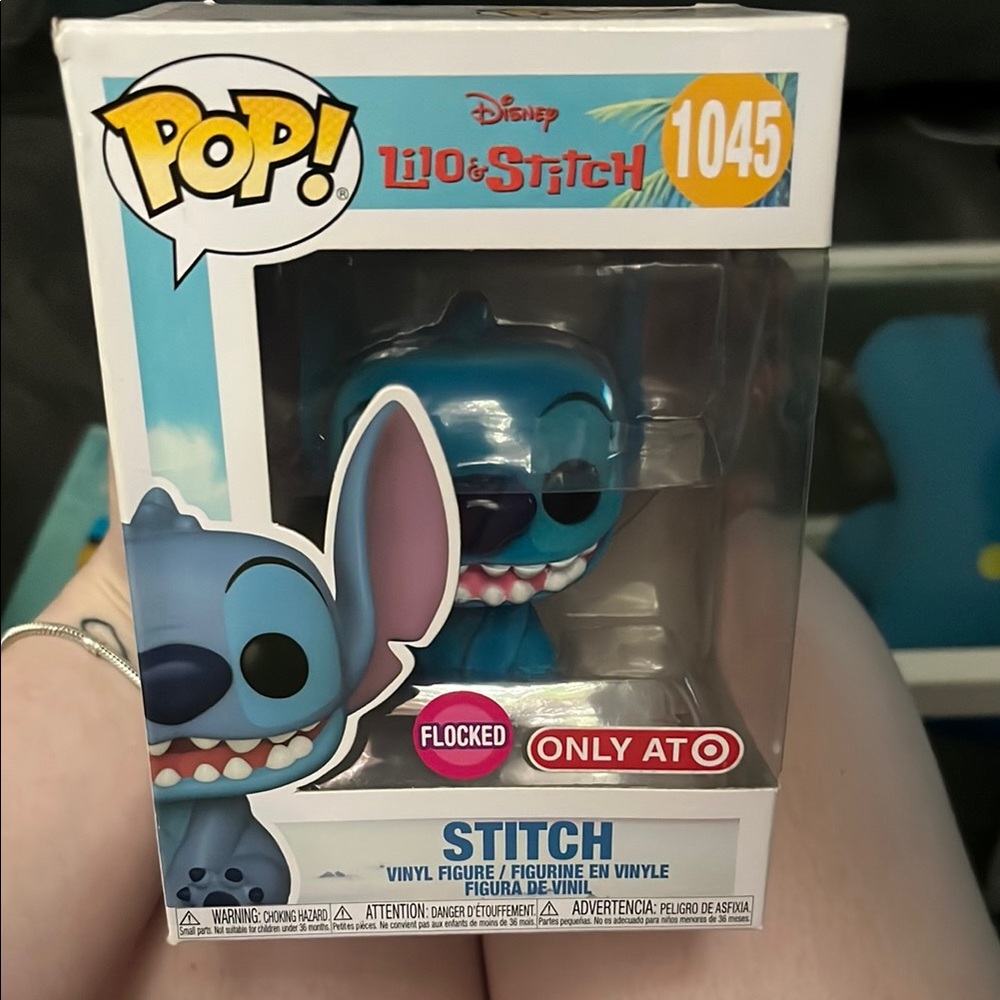 Disney - Lilo & Stitch Flocked Funko Pop! #1045 Target Exclusive
